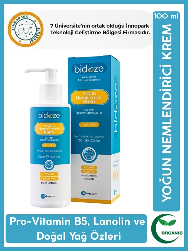 Bidoze Yoğun Nemlendirici Krem 100 Ml